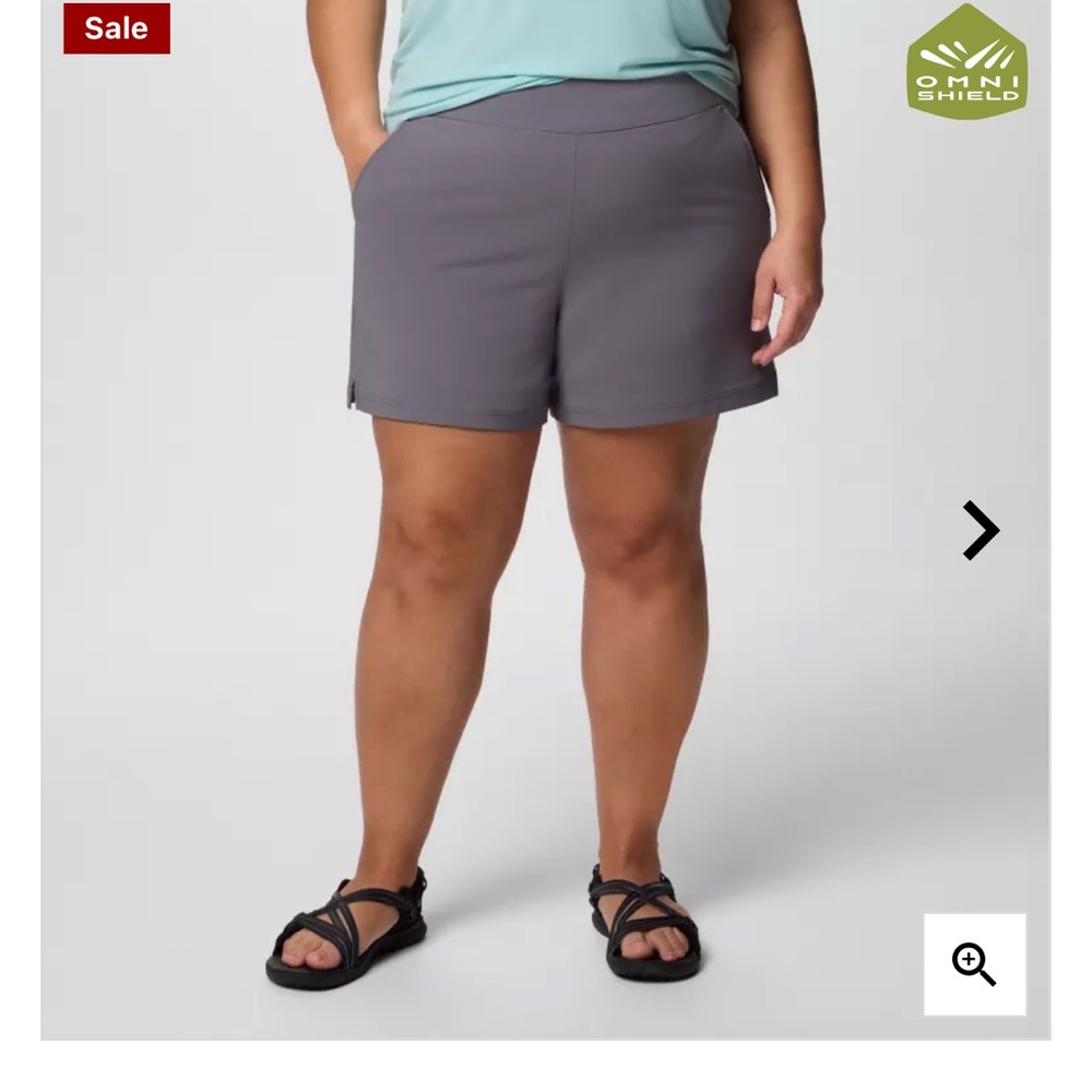 Columbia Women's All Seasons™ Shorts grey Size 3X